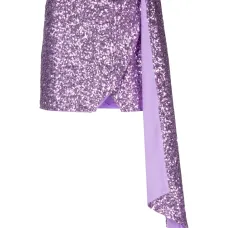 Юбка мини с пайетками