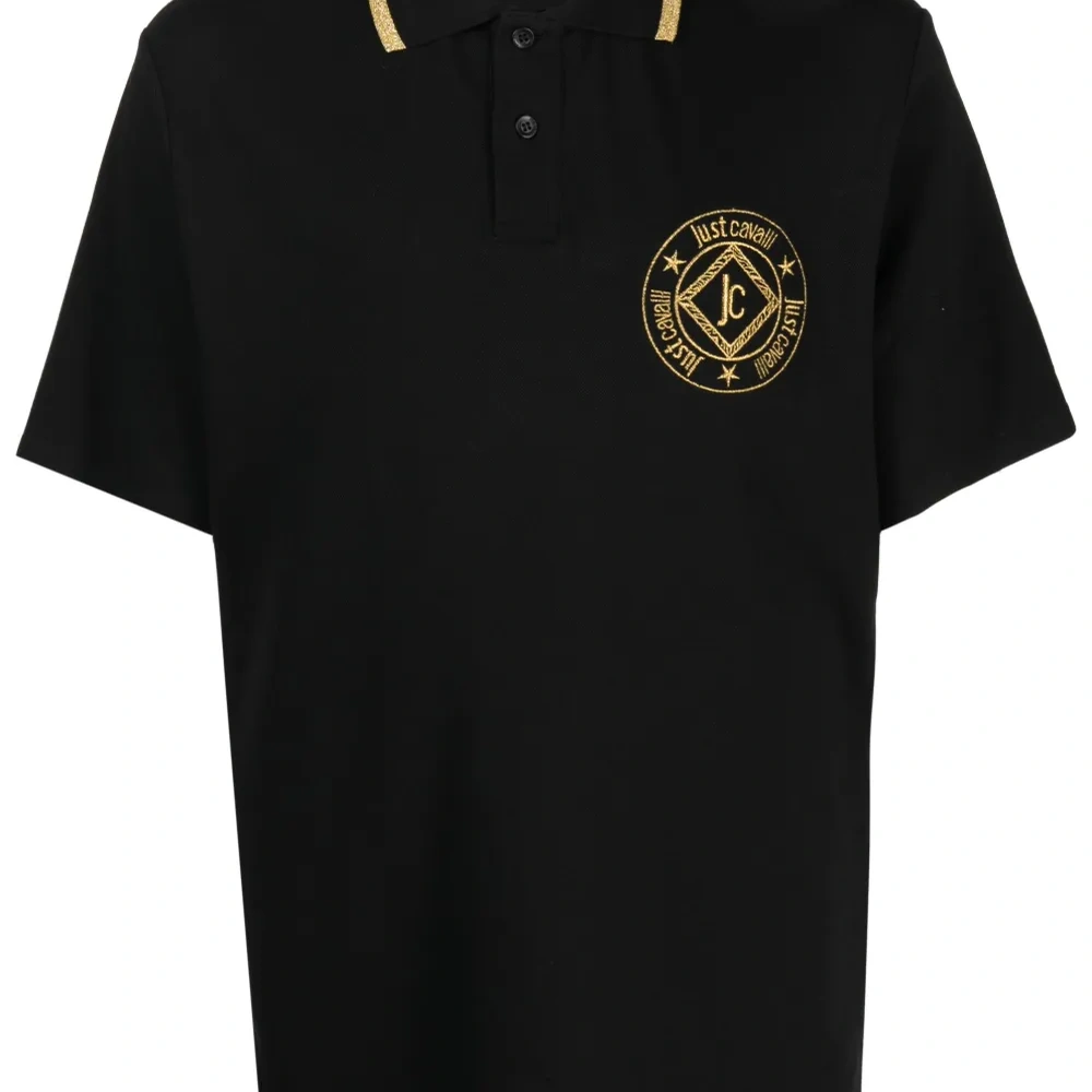 Рубашка поло с вышитым логотипом