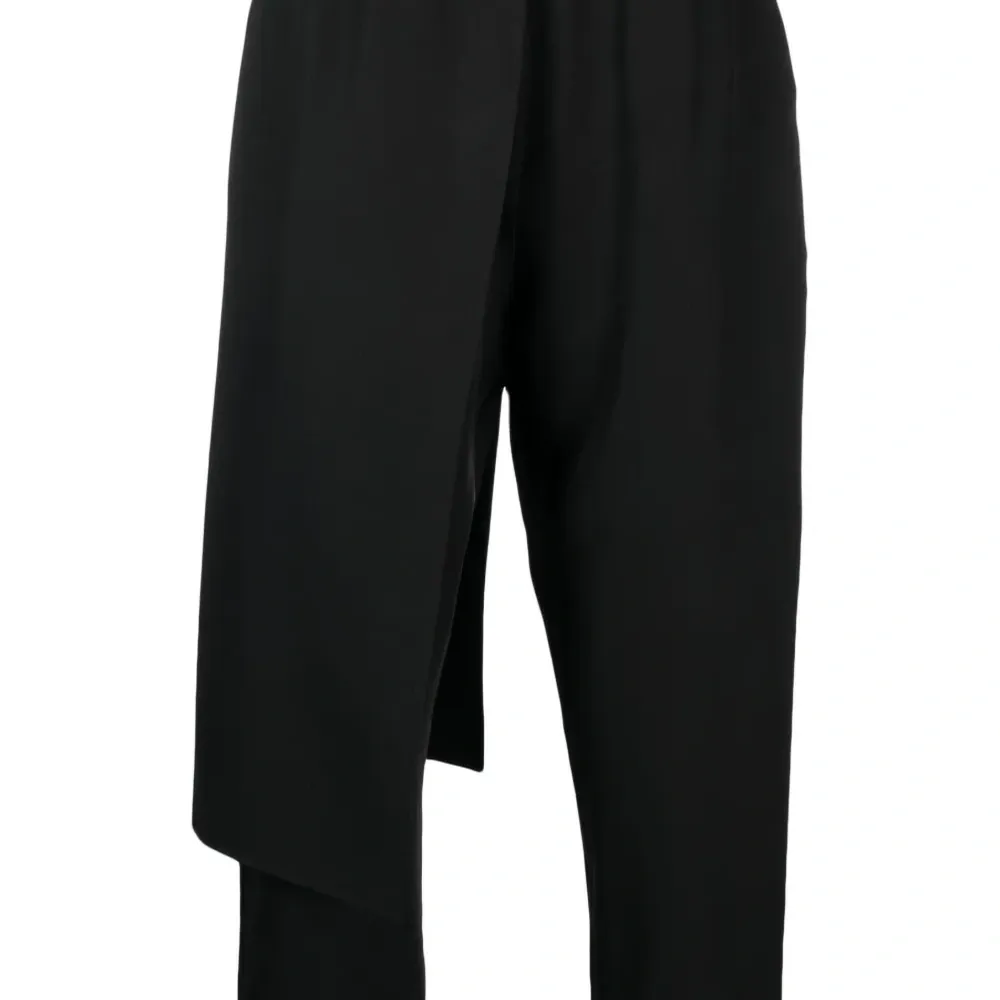 Укороченные многослойные брюки