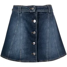 Джинсовая юбка мини Eye Star с пуговицами Джинсовая юбка мини Eye Star с пуговицами