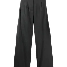 Широкие брюки с завышенной талией Широкие брюки с завышенной талией