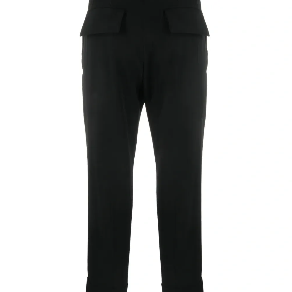 Укороченные брюки прямого кроя