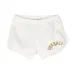 Короткие шорты с вышитым логотипом