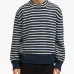 Полосатый джемпер с круглым вырезом