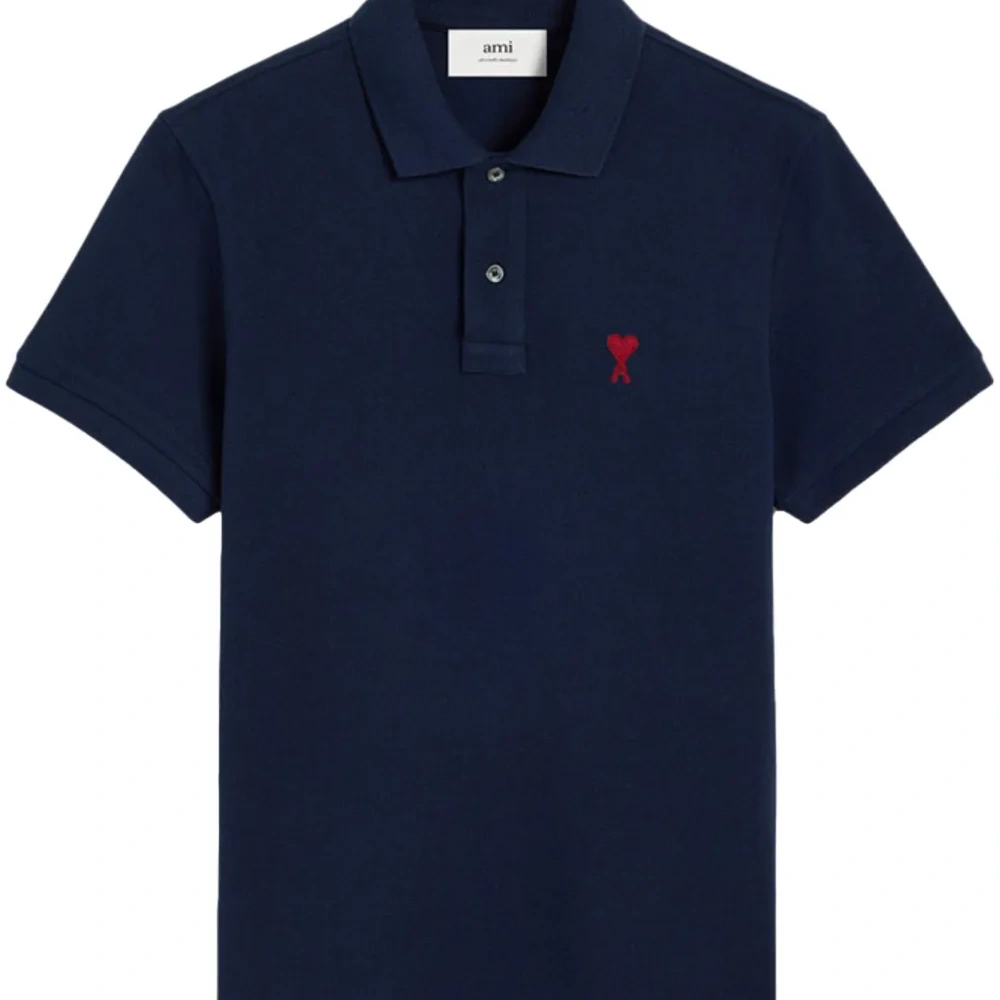 Рубашка поло из органического хлопка с монограммой Ami de Coeur