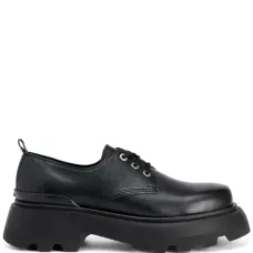 Лоферы на шнуровке