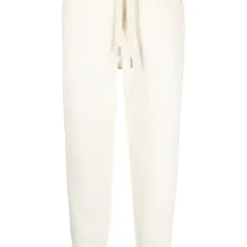 Спортивные брюки с кулиской и нашивкой-логотипом