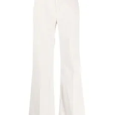 Расклешенные вельветовые брюки