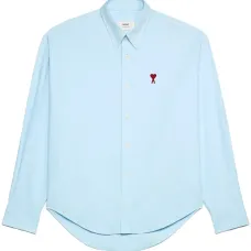 Рубашка с вышитым логотипом