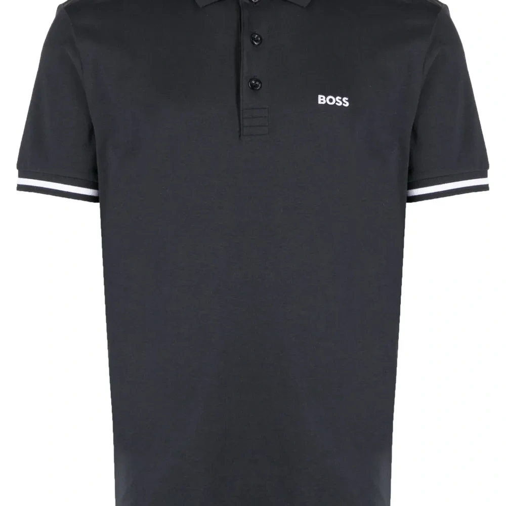 Рубашка поло с вышитым логотипом