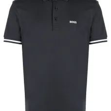 Рубашка поло с вышитым логотипом