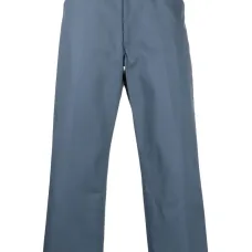 Широкие брюки с нашивкой-логотипом