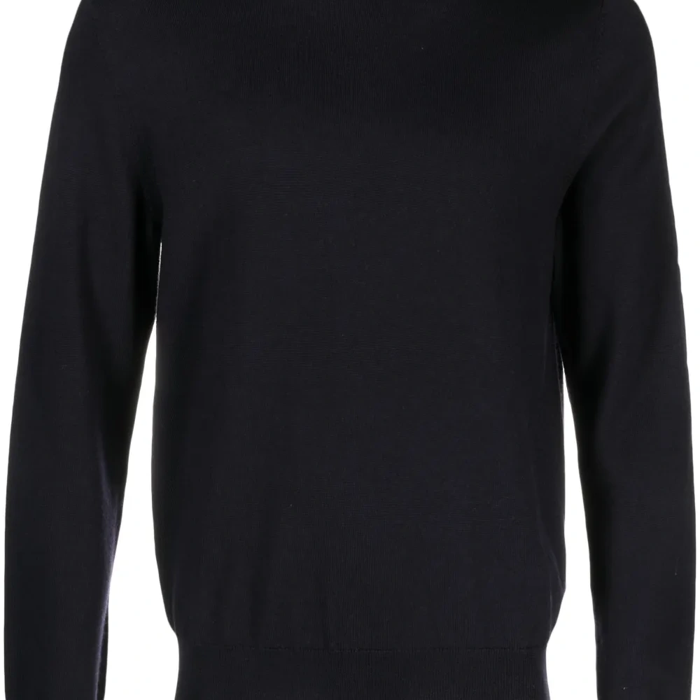 Толстовка из шерсти мериноса с вышитым логотипом