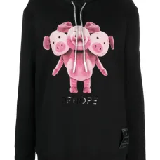 Худи с графичным принтом