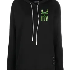 Худи с вышитым логотипом