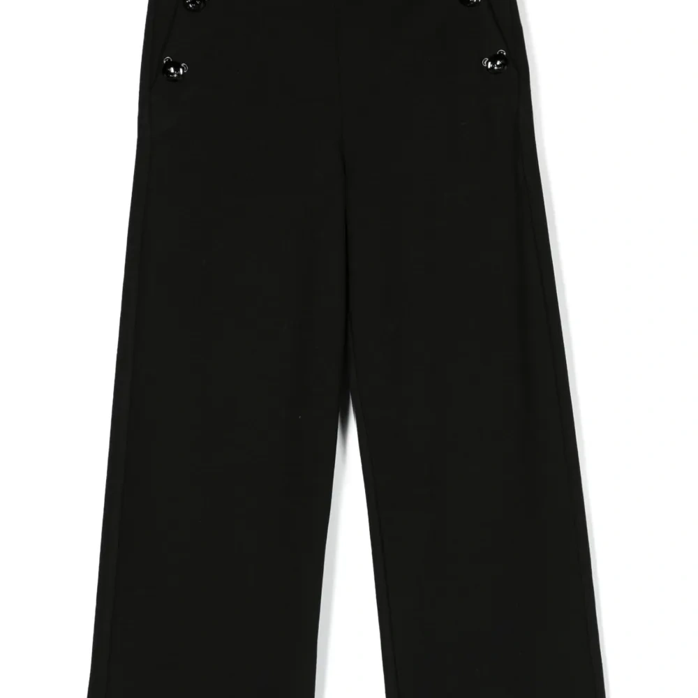 Прямые брюки с логотипом