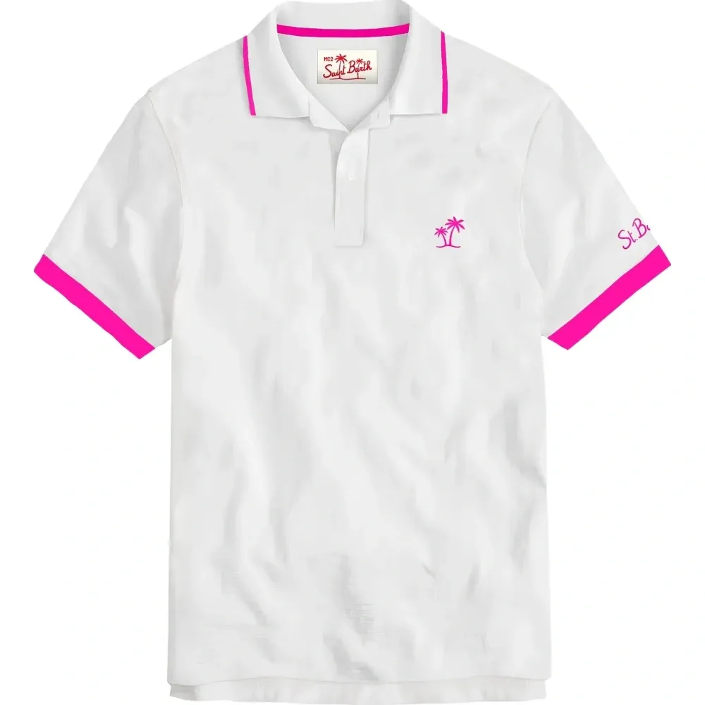 Рубашка поло с вышивкой