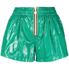 Шорты из искусственной кожи