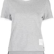 Футболка с полосками RWB и нашивкой-логотипом