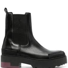 Ботинки с эластичными вставками