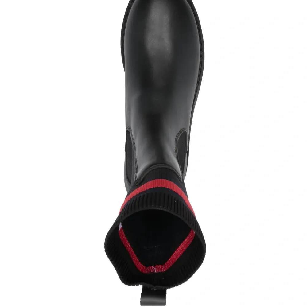 Ботинки челси на платформе