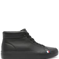 Modern lace-up leather sneakers Modern lace-up leather sneakers