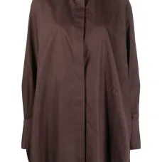 Платье-рубашка с длинными рукавами Платье-рубашка с длинными рукавами