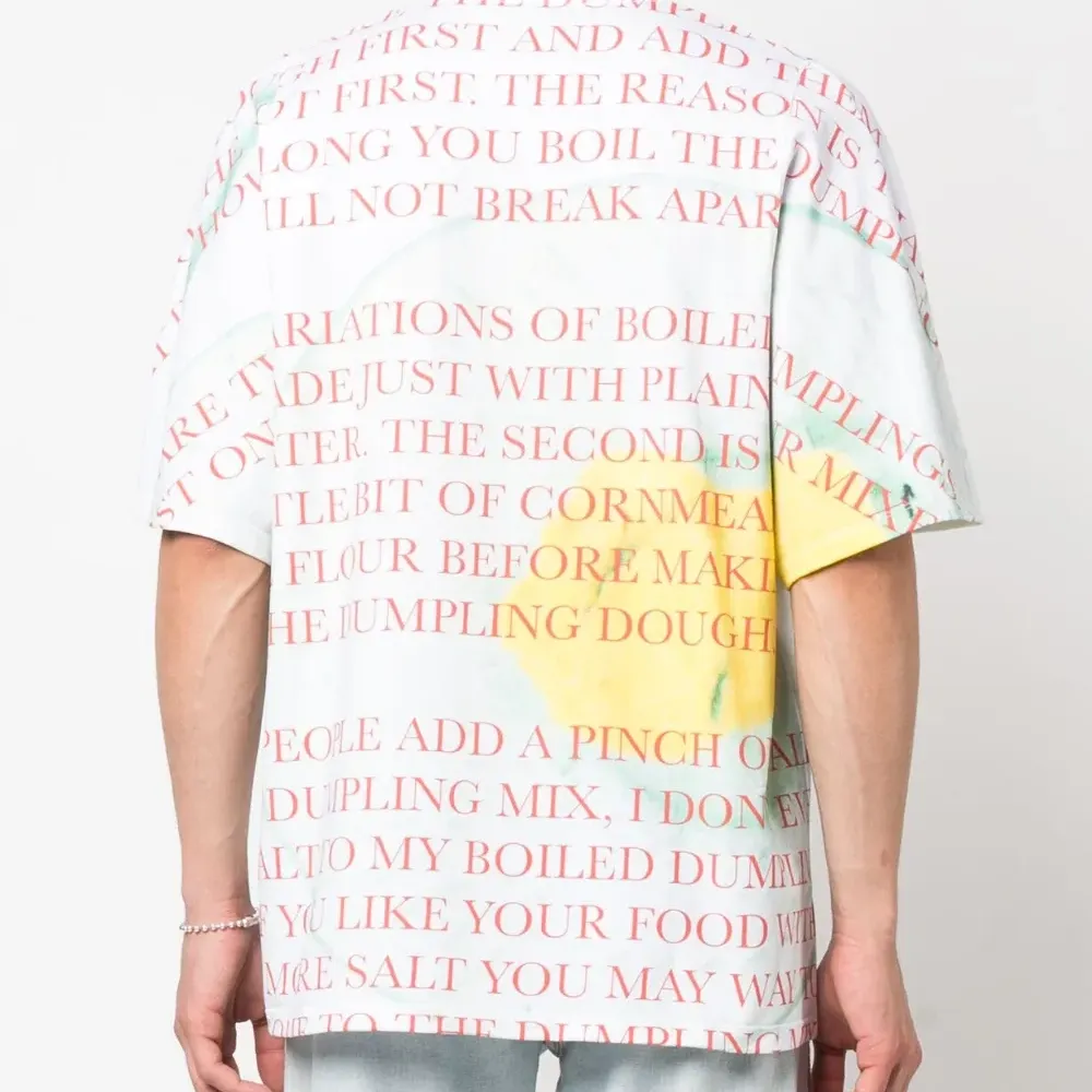 Футболка Hard Foods с графичным принтом