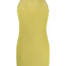 Round-neck racerback tank top