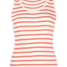 Трикотажный топ в полоску