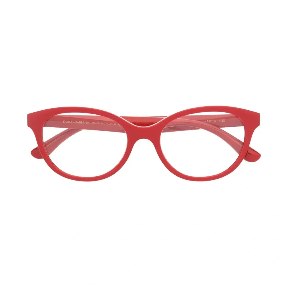 Очки в круглой оправе с логотипом