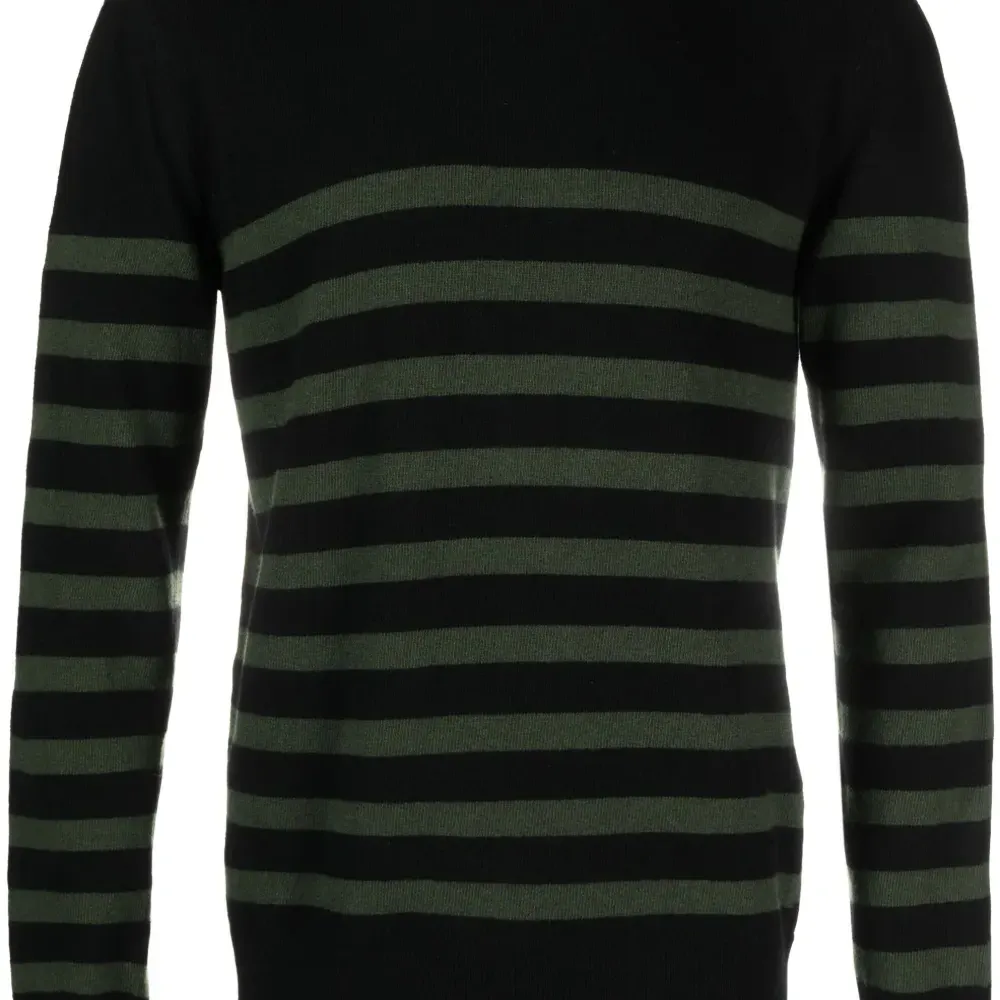 Шерстяной джемпер в полоску