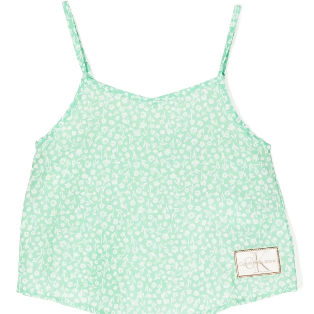 Топ с цветочным принтом