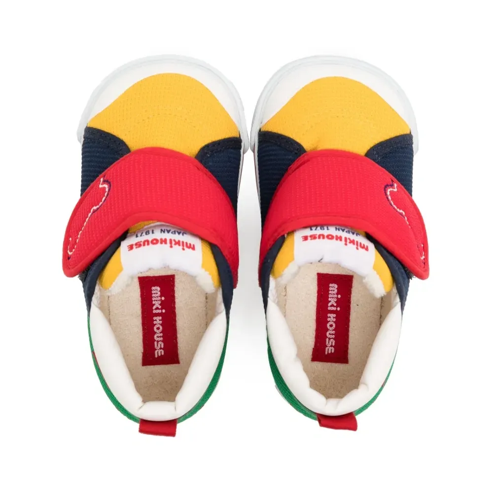 Кеды в стиле колор-блок