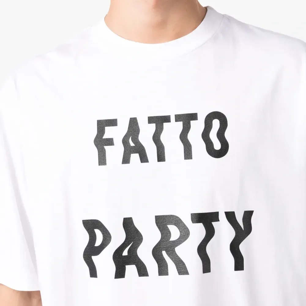 Футболка с текстовым принтом