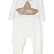 Комбинезон с длинными рукавами и вышивкой