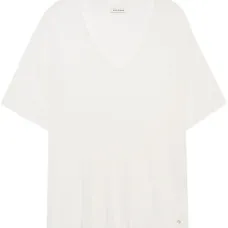 Футболка с V-образным вырезом