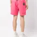 Шорты с эластичным поясом и нашивкой-логотипом Шорты с эластичным поясом и нашивкой-логотипом