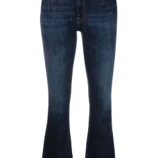 Расклешенные джинсы средней посадки Расклешенные джинсы средней посадки