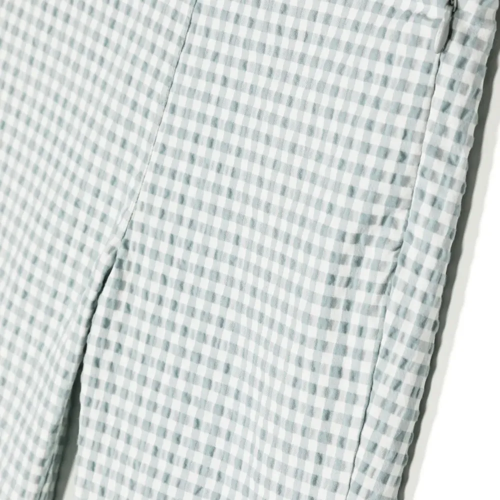 Брюки в клетку гингем