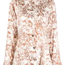 Блузка Kora с принтом