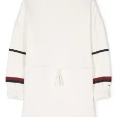 Платье-свитер с принтом Global Stripe