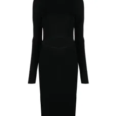 Платье макси Suno с высоким воротником Платье макси Suno с высоким воротником