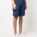 Шорты-бермуды с нашивкой-логотипом