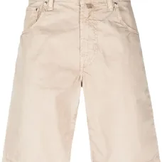 Шорты-бермуды с нашивкой-логотипом