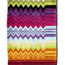 Коврик для ванной с узором зигзаг