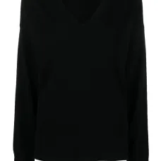 Джемпер с V-образным вырезом