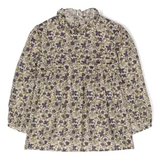 Блузка с цветочным принтом