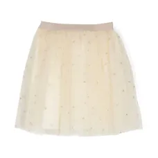 Юбка из тюля с принтом