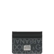 Жаккардовый картхолдер с логотипом